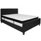 Flash Furniture Queen Platform Bed Set, Black HG-BMF-23-GG - alternate 2
